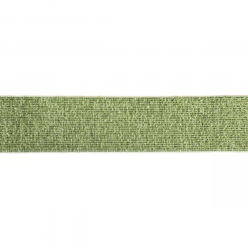 Glitzer Gummiband - Olive Green - 35 mm