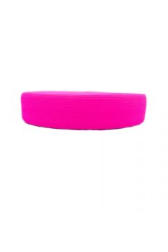 elastiek neon roze 