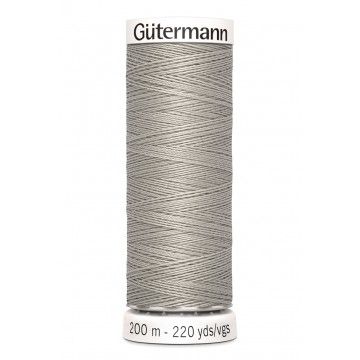 Gütermann 200 meter naaigaren - grijs beige