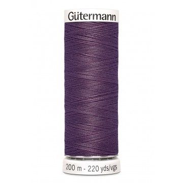 Gütermann 200 meter naaigaren - donker mauve