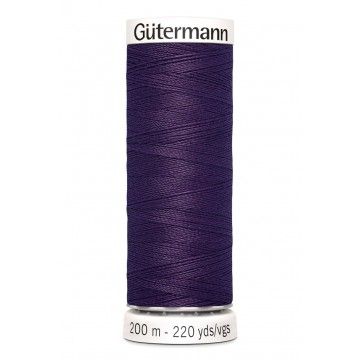 Gütermann 200 meter naaigaren - aubergine paars