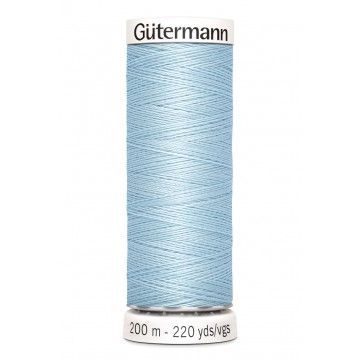 Gütermann 200 meter naaigaren - licht blauw