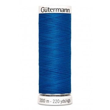 Gütermann 200 meter naaigaren - fel blauw