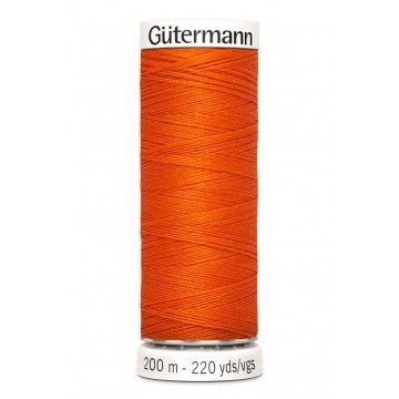 Gütermann 200 meter naaigaren - diep oranje