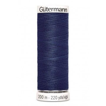 Gütermann 200 meter naaigaren - nacht blauw