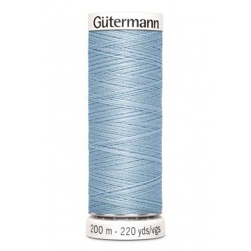 Gütermann 200 meter naaigaren - licht blauw