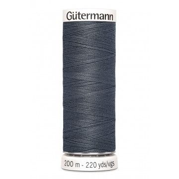 Gütermann 200 meter naaigaren - blauw grijs