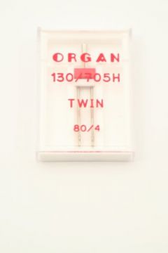 Organ - Nähmaschinennadel Twin 80/4