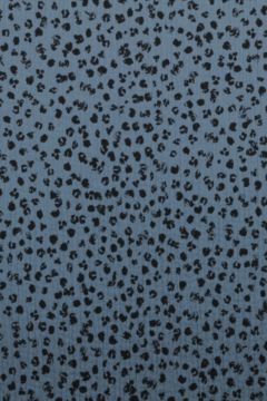 Musselin - Spots Steelblue 