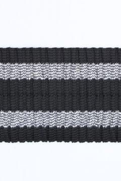 Silver Lurex Stripes