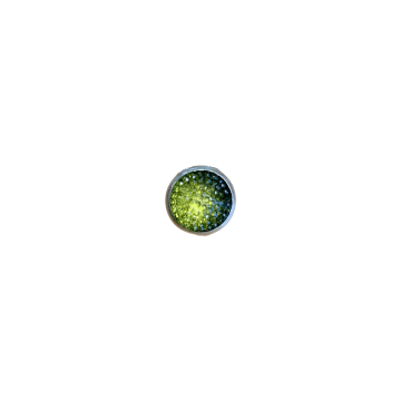 Knöpfe Sparkle Green - 13mm