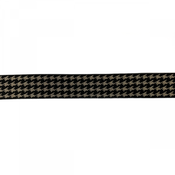 Gummi - Glitter Glamour 40mm - Pied de Poule Gold