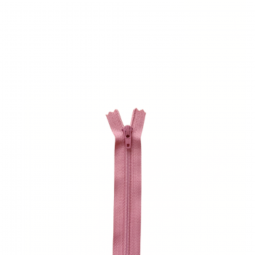 YKK Nicht Teilbarer Reißverschluss 60cm - 070 - Dunkel Alt Rosa