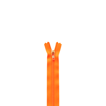 YKK Nicht Teilbarer Reißverschluss 60cm - C523 - Neon Orange