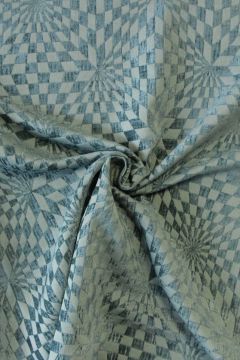 jacquard gobelin - Dark Petrol 3D Graphic