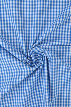 Blousestof - Light Grey Lines on White