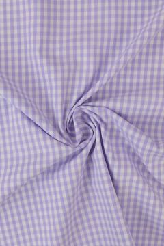 Blousestof - Light Grey Lines on White