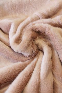 Faux Fur - Soft Old Pink