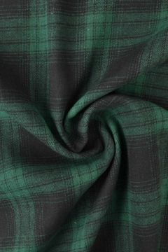 Flanell - Karostoff Dark Green/Black