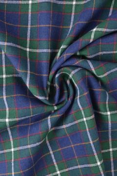 Flanell - Karostoff Dark Blue/Dark Green/White/Red