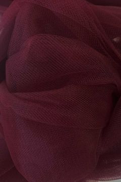Tüll Feuerhemmend - 280cm - Burgundy