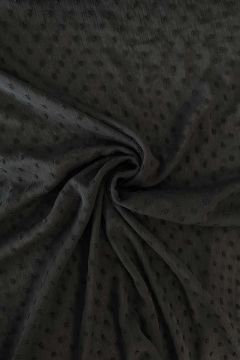 Chiffon Dots - Black