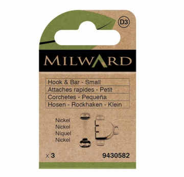 Milward - Bundverschlüsse Größe S - Nickel