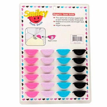 Sew Tasty - Saumhilfe magnetisch smiley - Schwarz