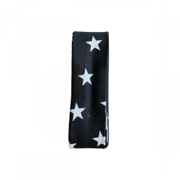 Schrägband - 2m - Stars Black