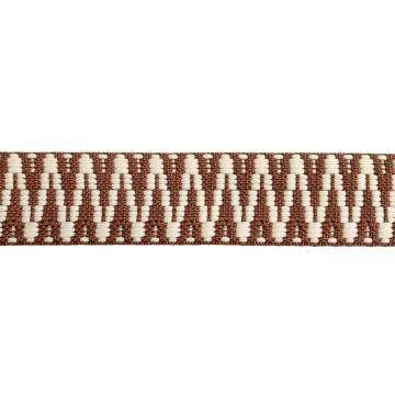 Taschenriemen-Ibiza Zigzag Brown