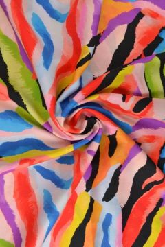 Viscose - Artistic Lines - Bright Summer