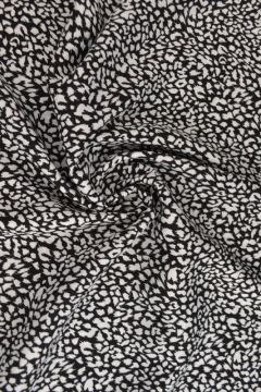 Viskose - Cheetah on Black