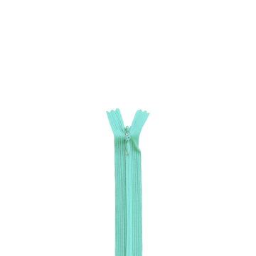 Nahtverdeckter Reissverschluss 60cm - 012 - Hell Türkis