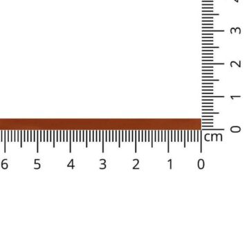 Luxus Satin Band 3 mm-47 - Terracotta