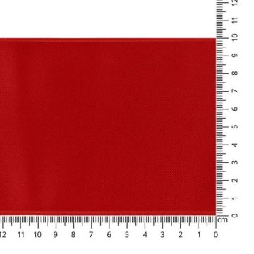Luxus Satin Band 100 mm - 25 - Red