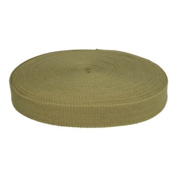 Keperband Olijf 32 mm - Extra Sterk