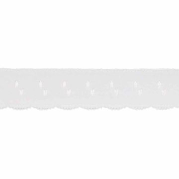 Dessous Elastische Spitze Faltbar - White