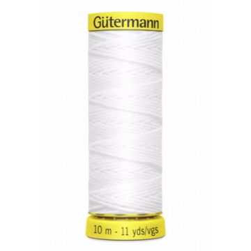 Gütermann Elasticfaden-5019 - White