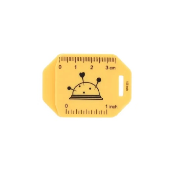 Sew Tasty - Zoomgeleider Magnetisch met Liniaal - Yellow
