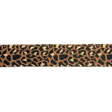 Luxe Tassenband - Leo - Champagne/black/salmon