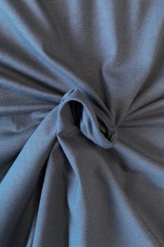 Sommer Baumwolle Jersey- Steelblue 