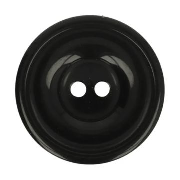 Knopf - Bluse Schwarz - 20 mm