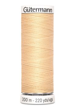Gütermann 200 meter naaigaren - zacht beige