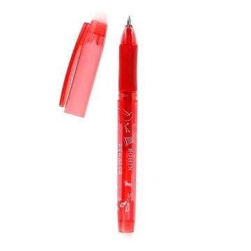 Bohin - Kekalor 2in1 uitwisbare thermo-gevoelige pen - rood