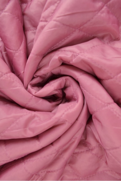 Futterstoff Wattiert - Vintage Rosa - 38