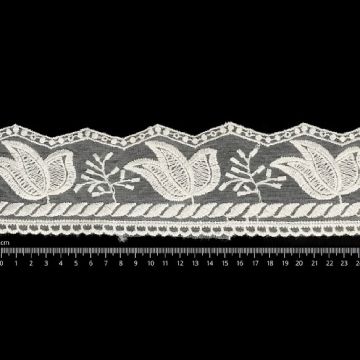 Kant Band Nylon Tulip - 75mm - Off- White