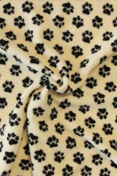 Teddy Plüschstoffe - Black/Grey/White Staines