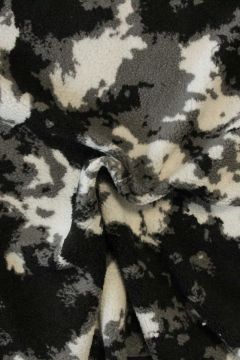 Teddy Plüschstoffe - Black/Grey/White Staines