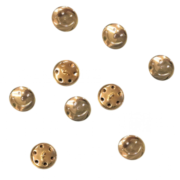 Knöpf - Smiley Gold - 14mm