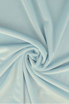 lycra fluweel / velours aqua